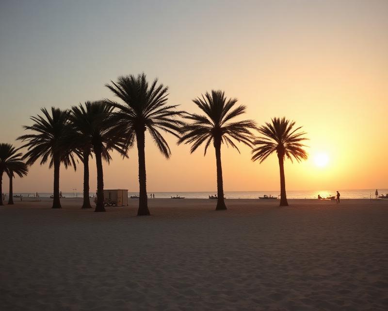 Ajman skyline